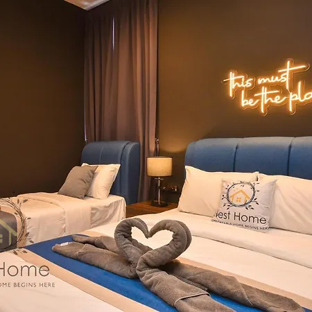 Twin Tower Residence By Nest Home【5 Mins Walk To Ciq】 Johor Bahru Exterior photo
