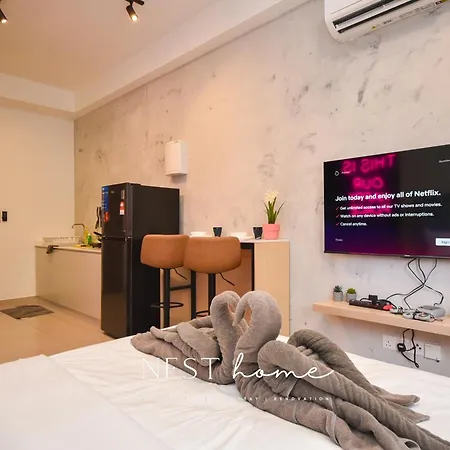 Twin Tower Residence By Nest Home【5 Mins Walk To Ciq】 Johor Bahru Exterior photo