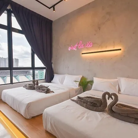Twin Tower Residence By Nest Home【5 Mins Walk To Ciq】 Johor Bahru Exterior photo