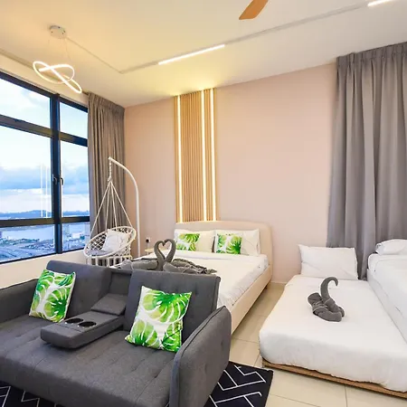 Twin Tower Residence By Nest Home【5 Mins Walk To Ciq】 Johor Bahru Exterior photo