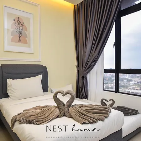 Twin Tower Residence By Nest Home【5 Mins Walk To Ciq】 Johor Bahru Exterior photo