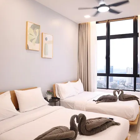 Twin Tower Residence By Nest Home【5 Mins Walk To Ciq】 Johor Bahru Exterior photo