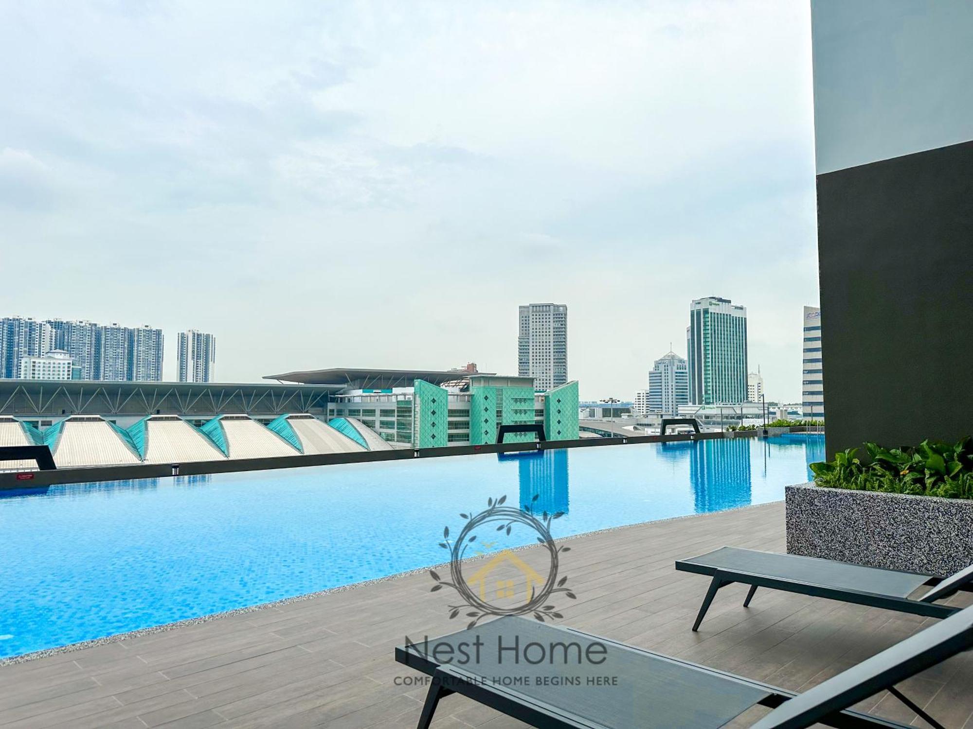 Apartment Twin Tower By Nest Home【5 Mins Walk To Ciq】