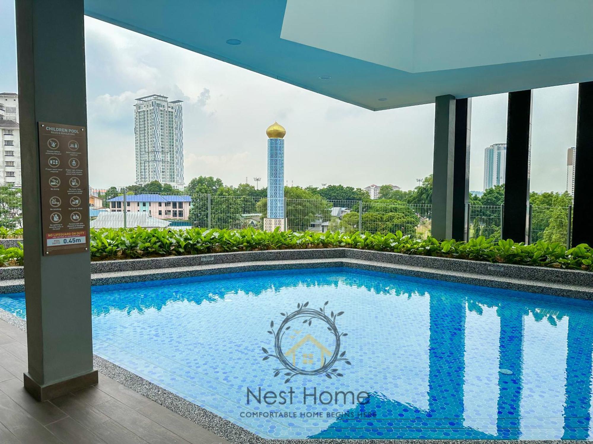 Twin Tower By Nest Home【5 Mins Walk To Ciq】 Apartment Johor Bahru